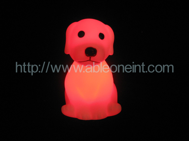 PVC Puppy Shape Light